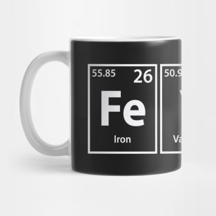 Fever (Fe-V-Er) Periodic Elements Spelling Mug